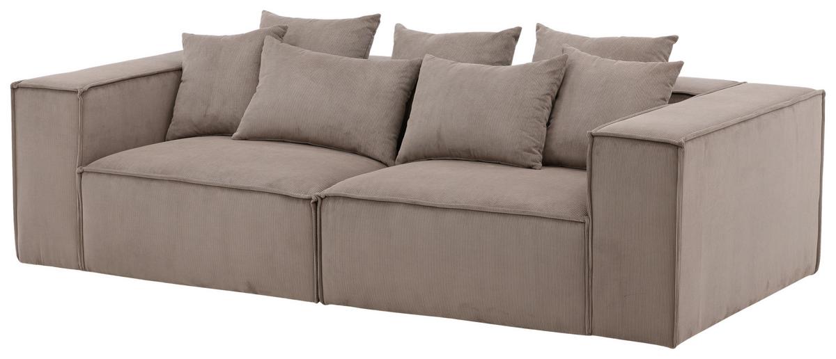 2-Sitzer-Sofa Gillholmen - Braun, Design, Holz/Kunststoff (232/80/116cm) - Livetastic