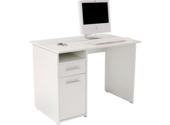 Íróasztal Palermo - fehér, modern, faanyagok (110/74/60cm) Íróasztal Palermo - fehér, modern, faanyagok (110/74/60cm)