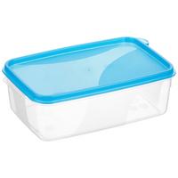 Frischhaltedose Otto ca. 1 Liter, Mikrowellengeeignet - Blau/Rot, KONVENTIONELL, Kunststoff (18/12/6,5cm)