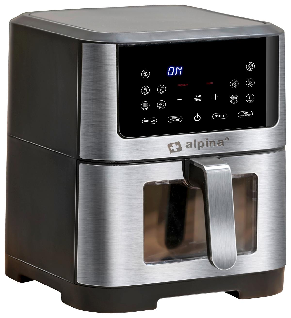 Heißluftfritteuse 24542 - Silberfarben/Schwarz, Basics, Kunststoff/Metall (38/29,5/36,5cm)