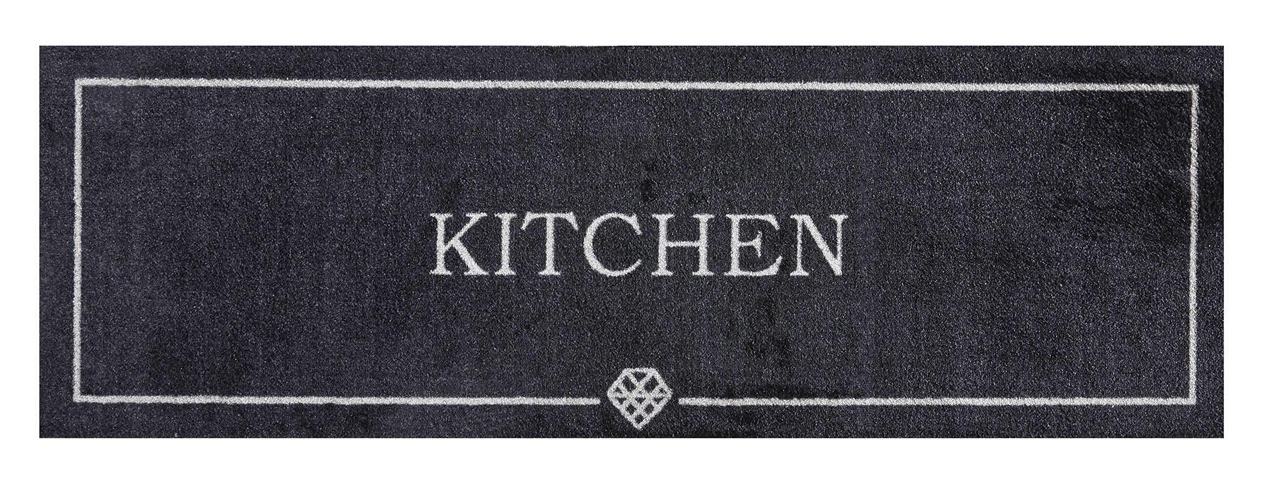 Dveřní Rohožka Ena, 50/150cm, Antracit - antracitová, Moderní, textil (50/150cm) - Modern Living