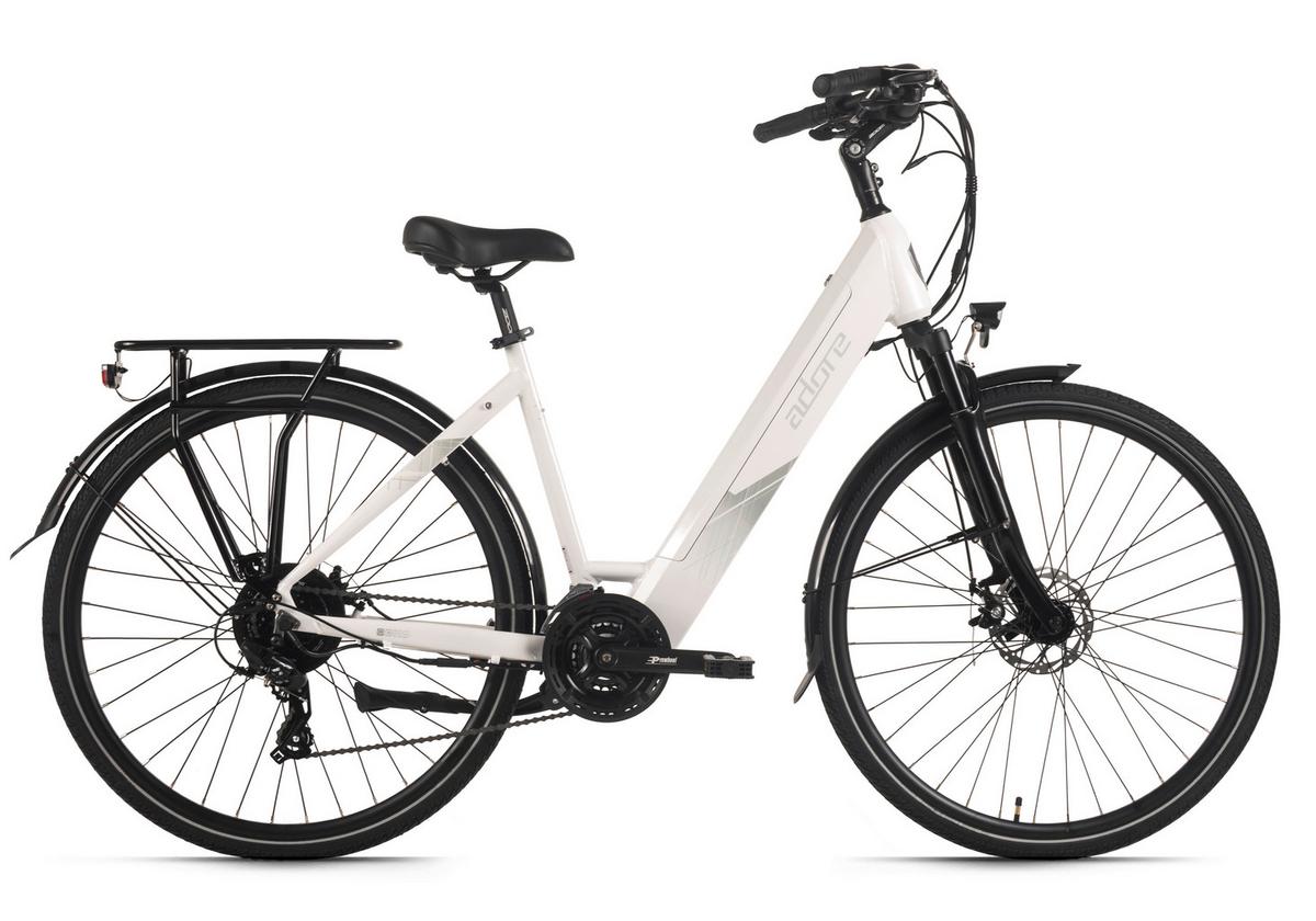 E-trekkingbike Weiß - Weiß, LIFESTYLE, Metall (180/70/100cm)