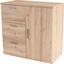 Kommode Lissi - Buchefarben, MODERN, Holzwerkstoff (100/90/42cm)