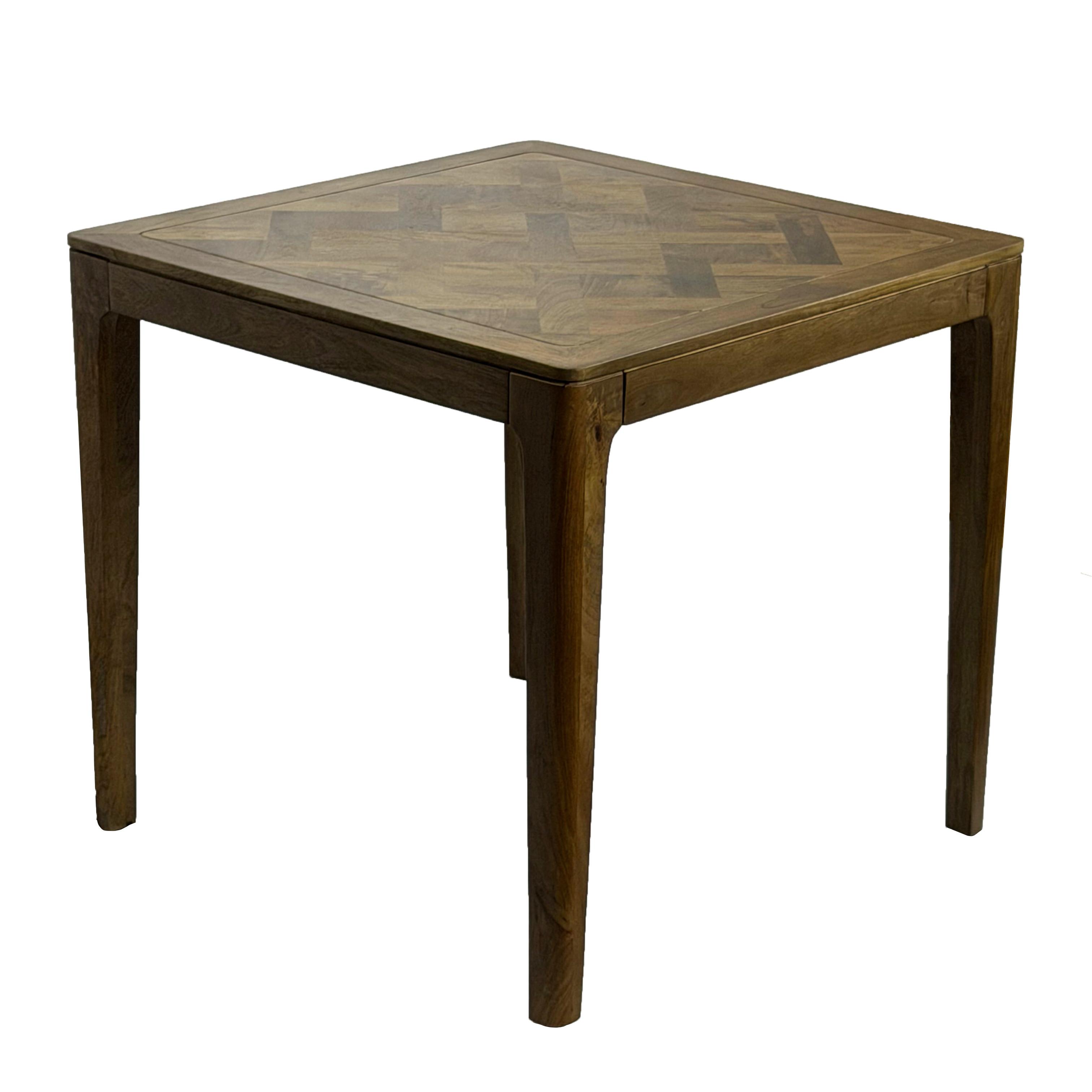ESSTISCH Braun L: 80cm - Braun, Design, Holz (80/80/76cm) - Livetastic