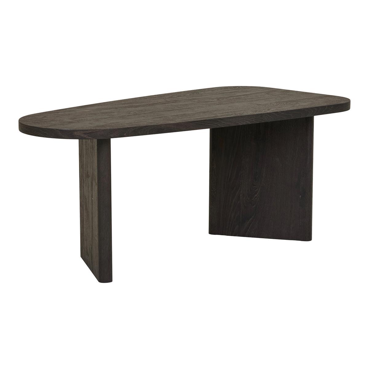Couchtisch Melo Dunkelbraun B: 100cm - Dunkelbraun, Design, Holzwerkstoff (100/50/41cm) - MID.YOU