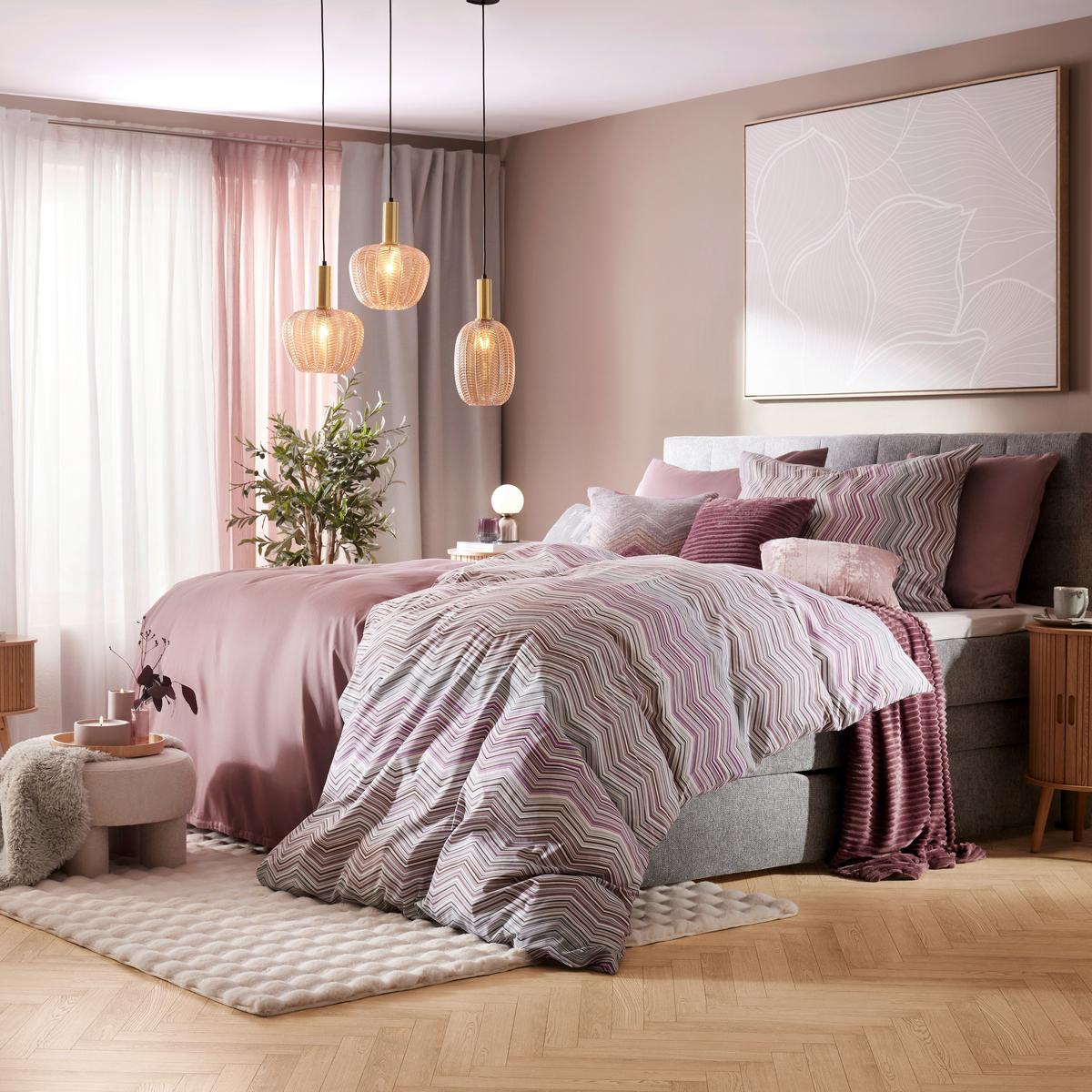 HOTOVÝ ZÁVES LEO, 135/255cm, ružová - ružová, textil (135/255cm) - Premium Living