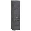 Midischrank Stockholm B: 30 Cm Grau - Grau, KONVENTIONELL, Holzwerkstoff (30/130/35cm) - Held