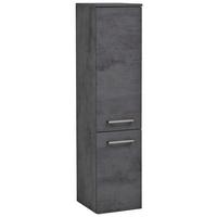 Midischrank Stockholm B: 30 Cm Grau - Grau, KONVENTIONELL, Holzwerkstoff (30/130/35cm) - Held