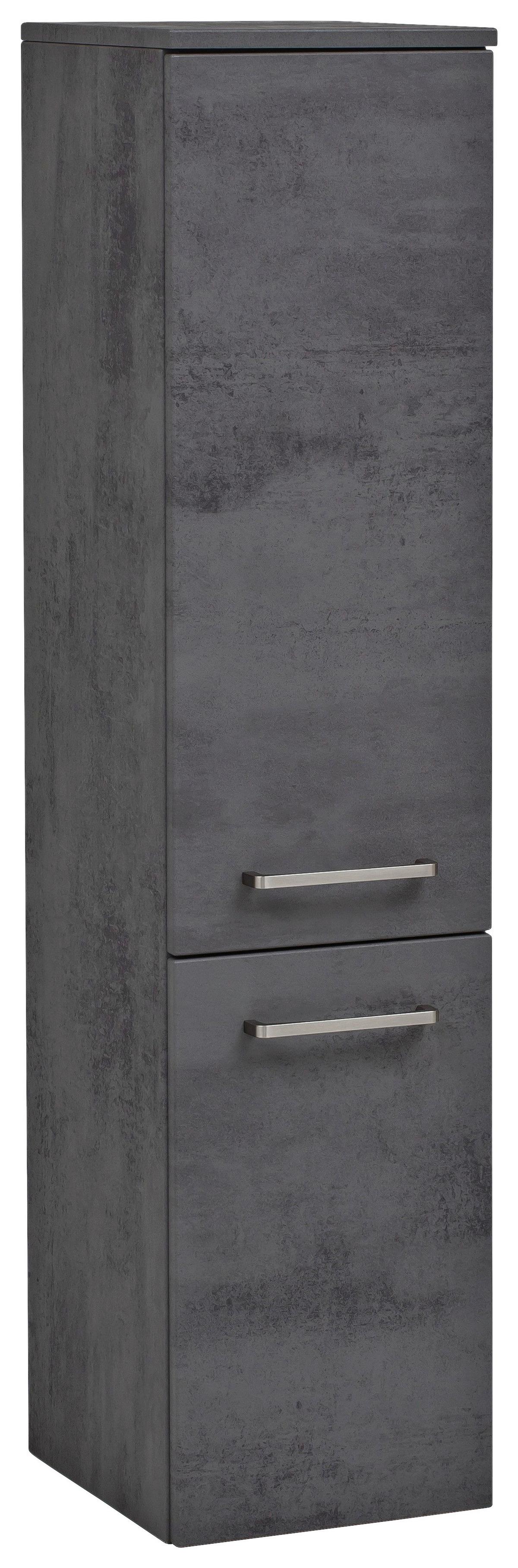 Midischrank Stockholm B: 30 Cm Grau - Grau, KONVENTIONELL, Holzwerkstoff (30/130/35cm) - Held