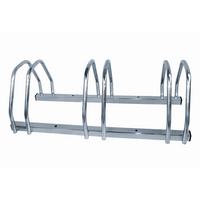 Fahrradständer für 3 Räder B/H/T: 72,3x30x25,2 cm - Alufarben, Basics, Metall (72,3/30/25,2cm)