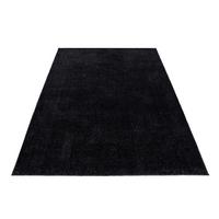 Hochflor Teppich Anthrazit Ata 60x100 Cm - Anthrazit, Design, Textil (60/100cm) - Novel