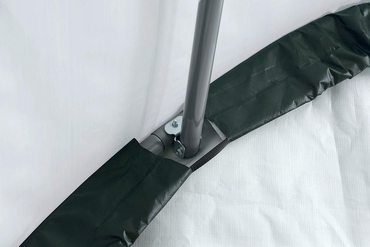 Zeltgarage Shelterlogic - Dunkelgrün, Basics, Kunststoff (370/150cm)