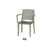 STAPELSTUHL T20122 - Grün, Basics, Kunststoff (46/80/56cm) - Siena Garden