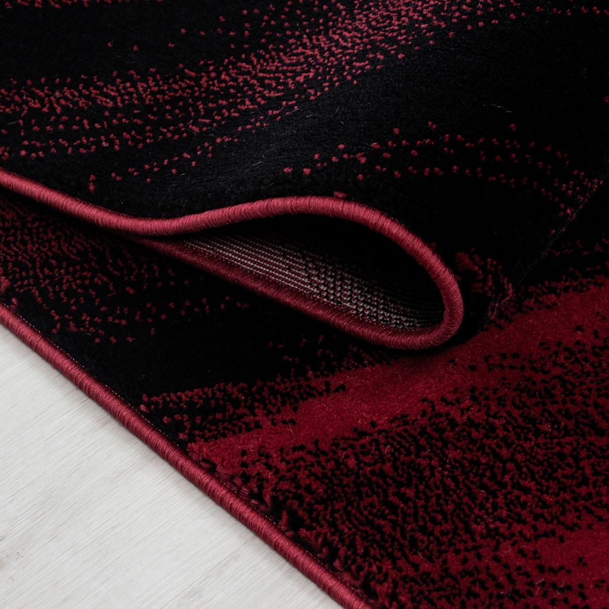 Webteppich Rot Naturfaser Miami 80x150 cm - Rot, Trend, Textil (80/150cm)