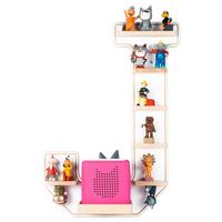 Kinderregal Boarti Weiß B: 37 cm - Weiß, MODERN, Holzwerkstoff (37/54/19cm) - Livetastic