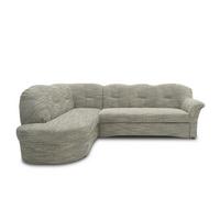 Ecksofa mit Schlaffunktion Papenburg Grau/Weiß - Schwarz/Weiß, KONVENTIONELL, Textil (180/243cm) - MID.YOU