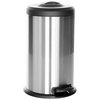 Abfallsammler Clean X - Silberfarben/Schwarz, Basics, Kunststoff/Metall (38/62-96/38cm) - MID.YOU
