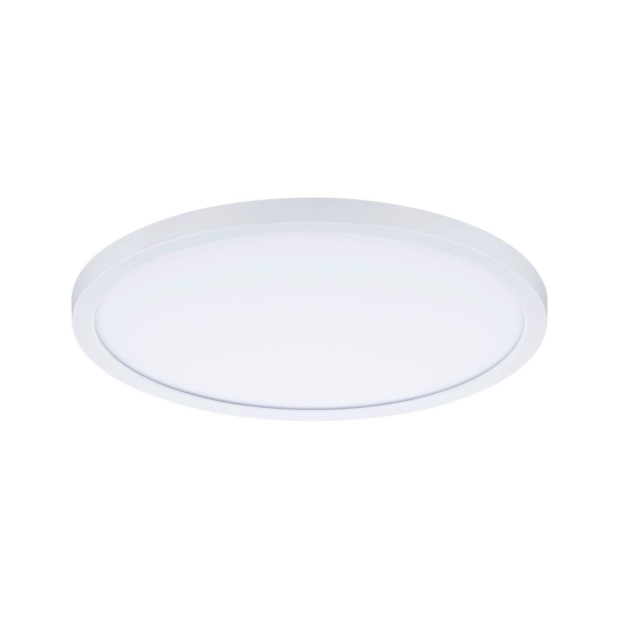 LED-Paneel Ø 23 cm Rund dimmbar - Weiß, Design, Kunststoff (23.0cm) - Paulmann