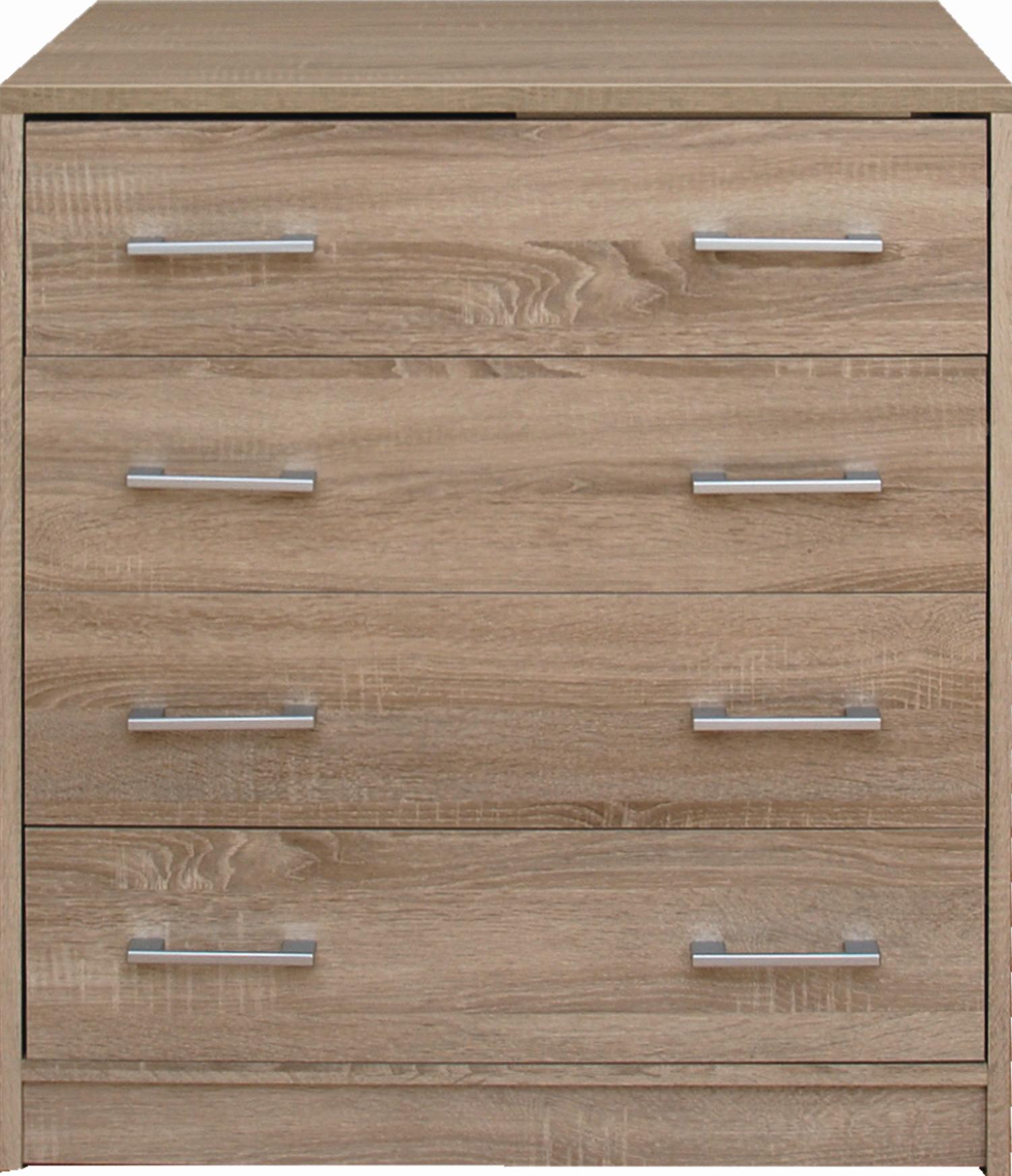 KOMODA ZORA - Modern, kompozitné drevo/plast (75/85/50cm)