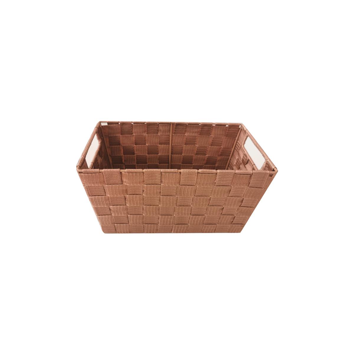 Regalkorb Carolyn 32x20 cm Hellbraun Kunststoff - Hellbraun, Basics, Kunststoff (32/15/20cm) - Ondega