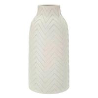 Vase Pot Winter Creme B: 29 Cm - Creme, Basics, Metall (29/60/29cm)