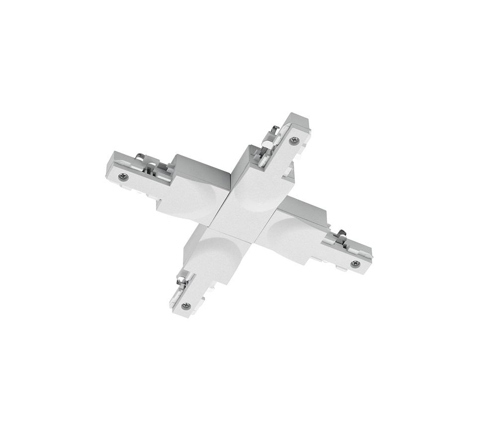 Schienensystem Duoline X-Verbinder 702431 Weiß