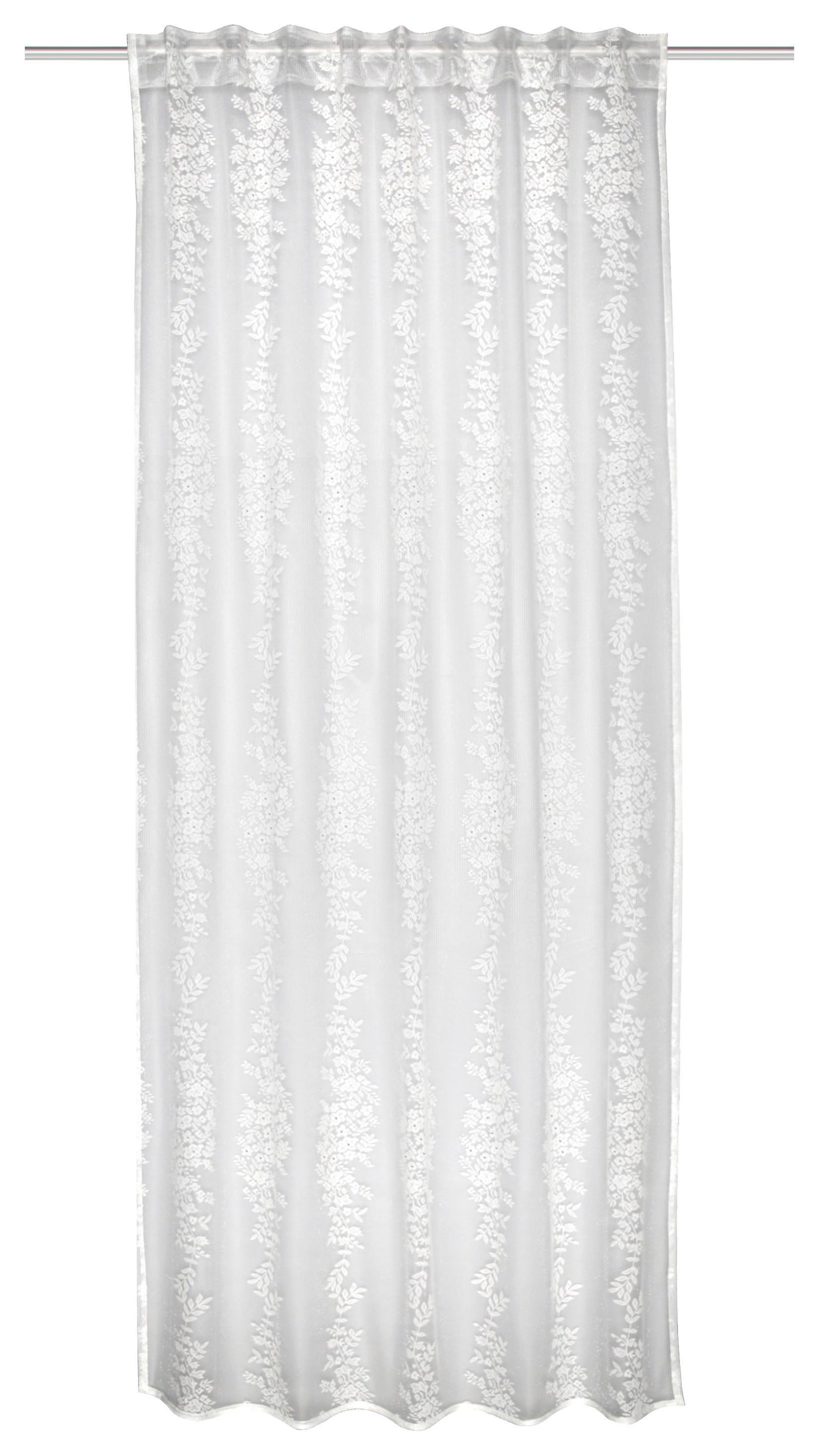 Fertigvorhang Andor - Perlmutt, ROMANTIK / LANDHAUS, Textil (135/245cm) - James Wood