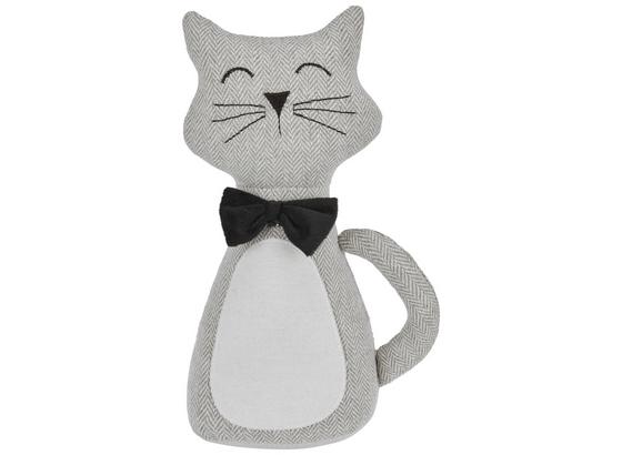 Zarážka Dveřní Sweety - bílá/růžová, textil (25cm) Zarážka Dveřní Sweety - bílá/růžová, textil (25cm)