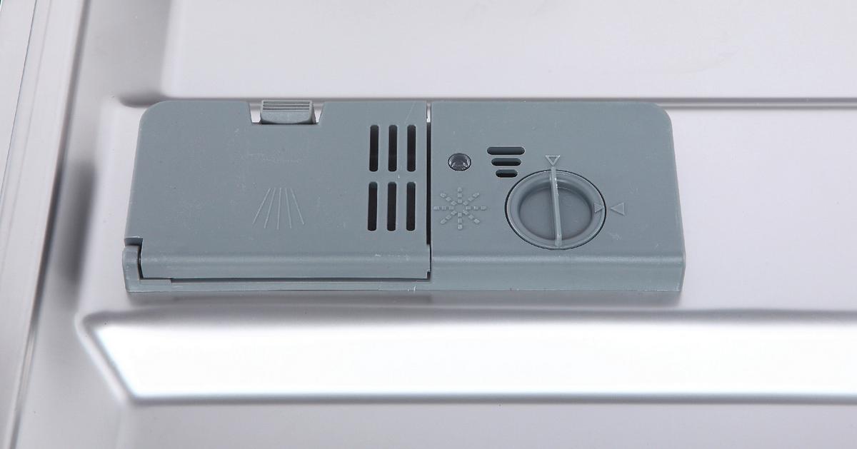 Geschirrspüler Gsp60tidm B: 59,8 Cm Teilintegriert - Edelstahlfarben/Weiß, Trend, Metall (59,8/81,5/57cm) - Respekta