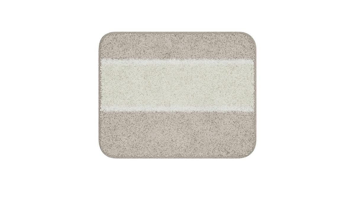 Bidet-vorleger Waymore - Beige, Basics, Textil (40/50cm) - Grund