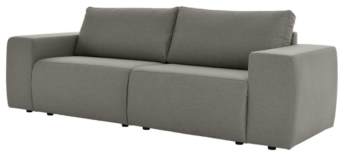 2-Sitzer-Sofa Looks II Grau - Schwarz/Grau, Design, Textil (242/87/89cm) - LOOKS by W.Joop