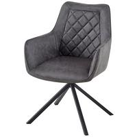 ŽIDLE S PODRUČKAMI AERON 125 - antracitová, Design, kov/plast (62/89/59.5cm) - Kayoom