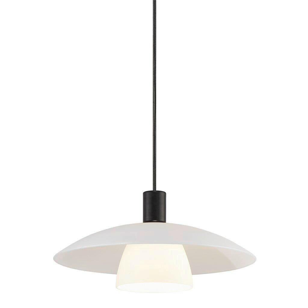 Hängeleuchte Verona Weiß D: 40 cm - Weiß, Design, Glas (40/19cm) - Nordlux