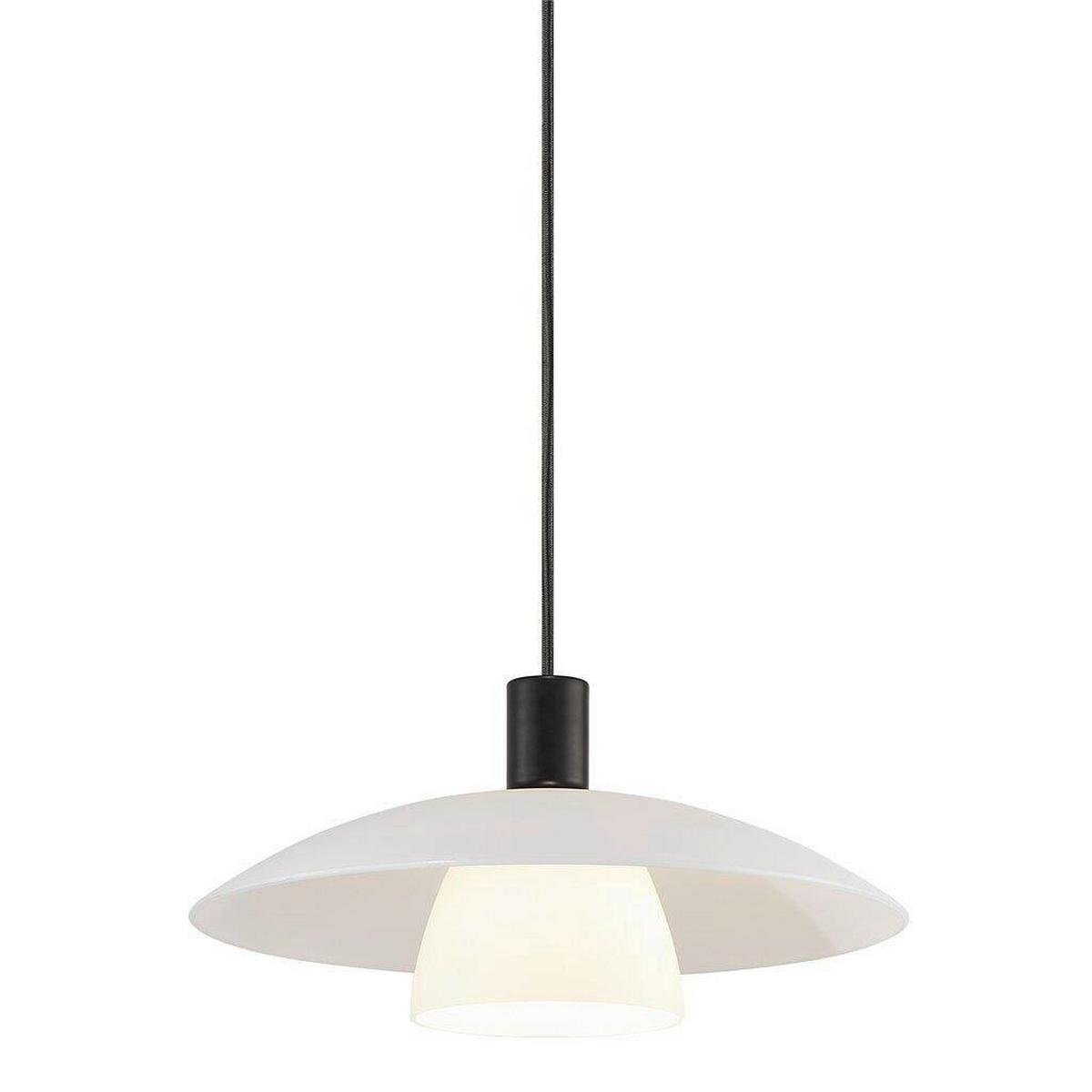 Hängeleuchte Verona Weiß D: 40 cm - Weiß, Design, Glas (40/19cm) - Nordlux
