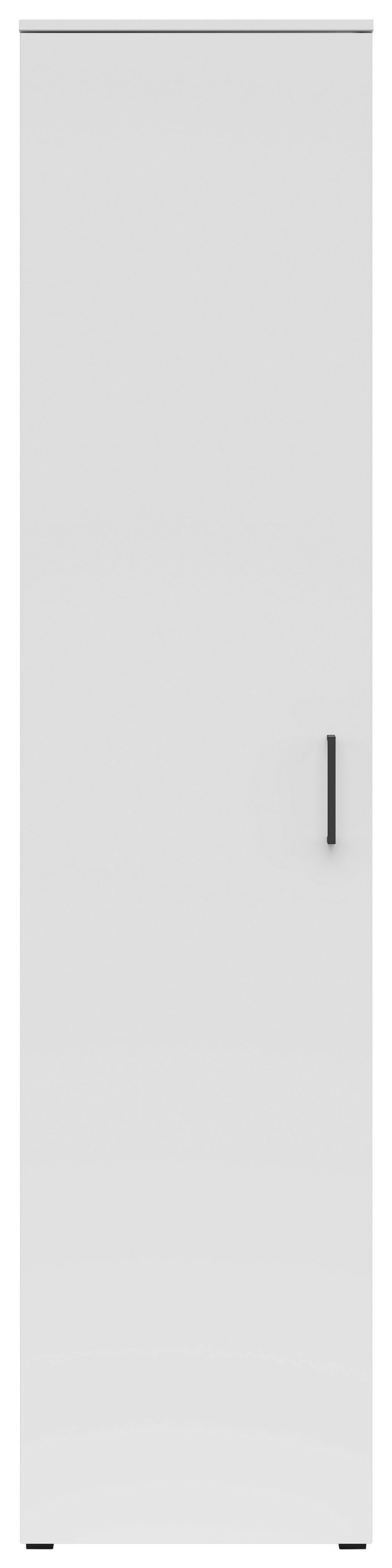 Skriňa Cabinet š: 45 cm - čierna/biela, Modern, kompozitné drevo/plast (45/195/40cm)