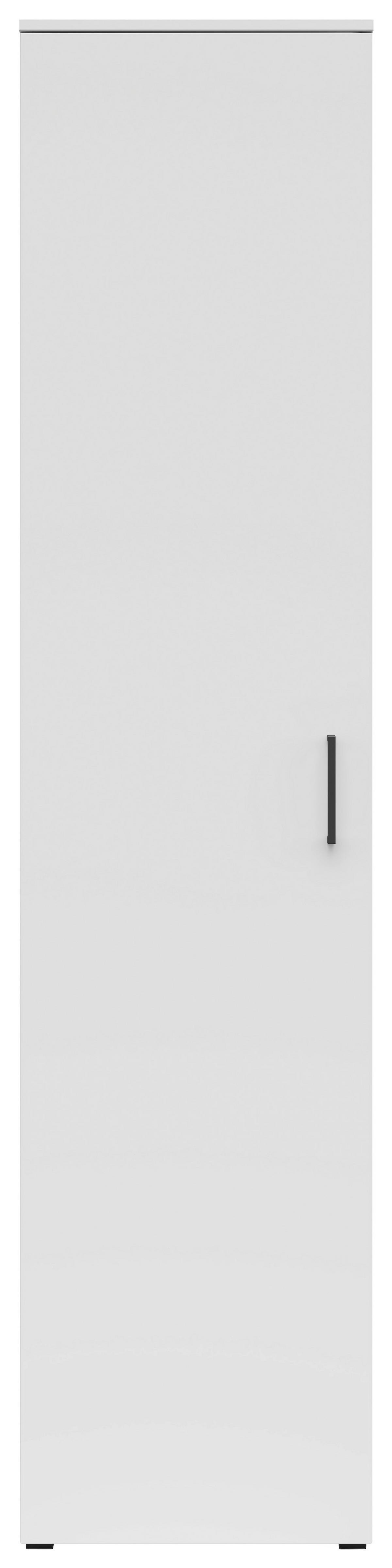 Skriňa MULTISTAURAUM š: 45 cm - čierna/biela, Modern, kompozitné drevo/plast (45/195/40cm)