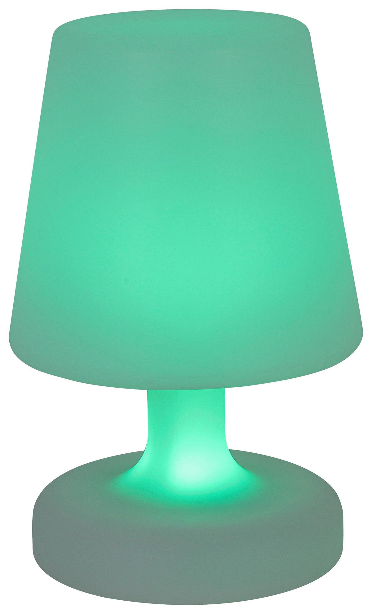 STOLNÁ LED LAMPA PRIMA - biela, Konventionell, plast (16/25cm) - Mömax