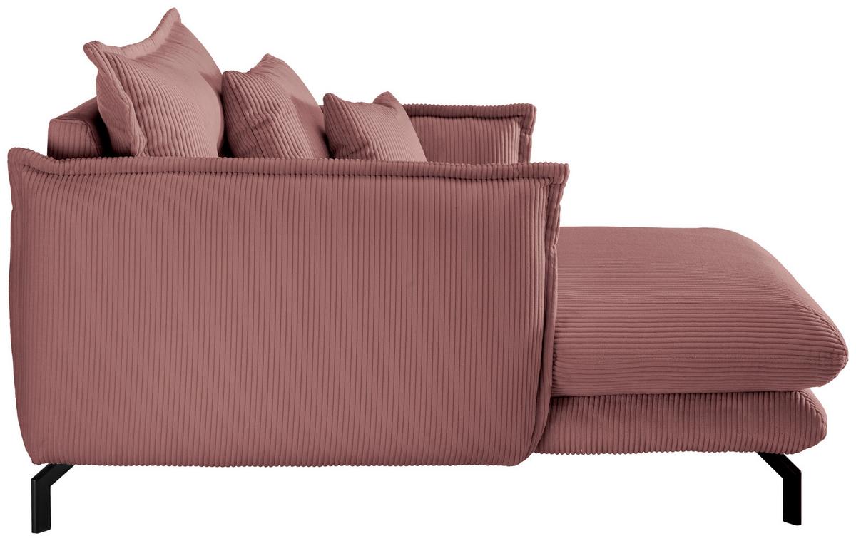 Polstersessel mit Armlehnen Lava Stoffbezug Rot - Rot/Schwarz, MODERN, Textil (111/101/167cm) - Livetastic