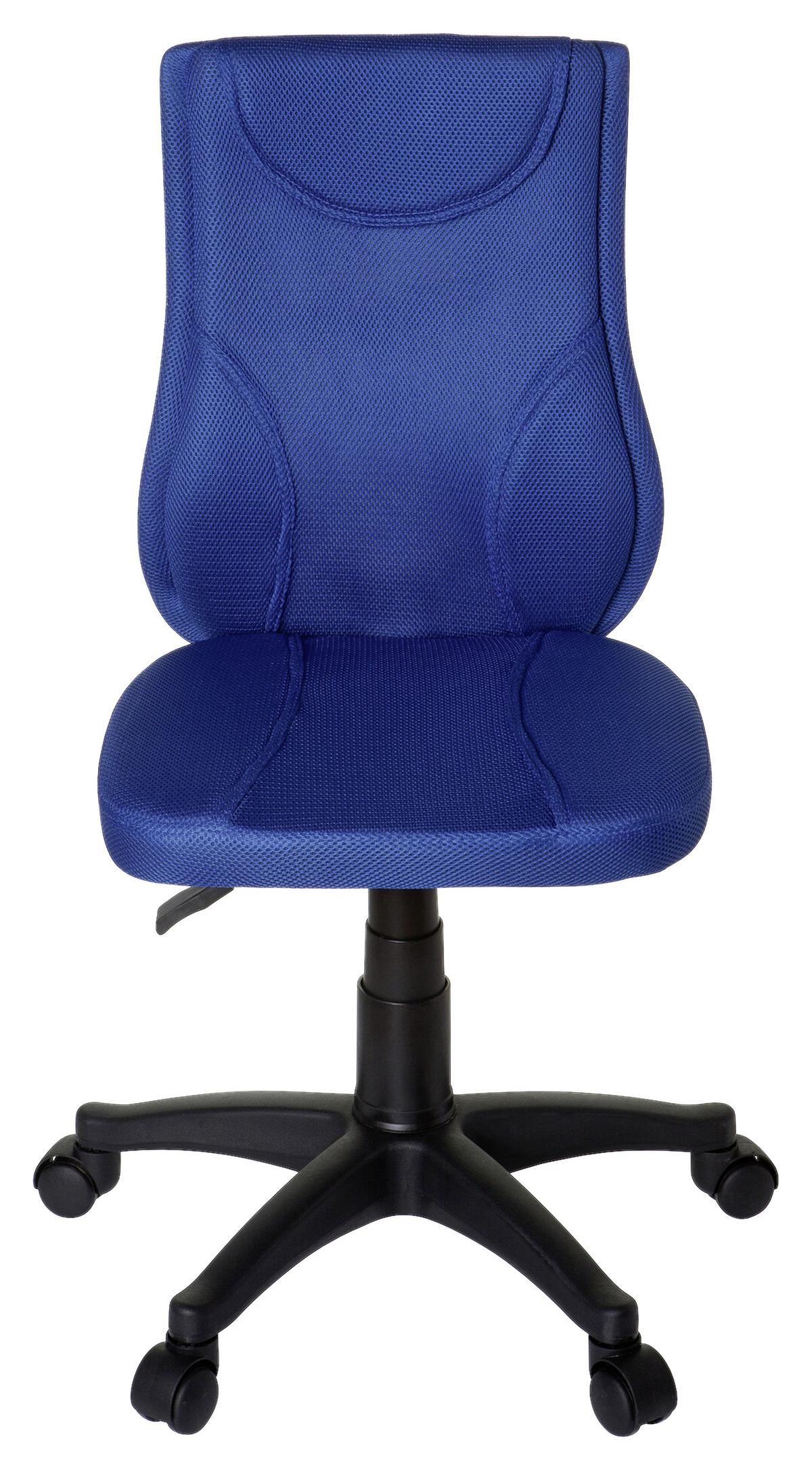 Jugenddrehstuhl Kiddy Base Blau - Blau, Basics, Kunststoff (46/84-94/40cm) - MID.YOU