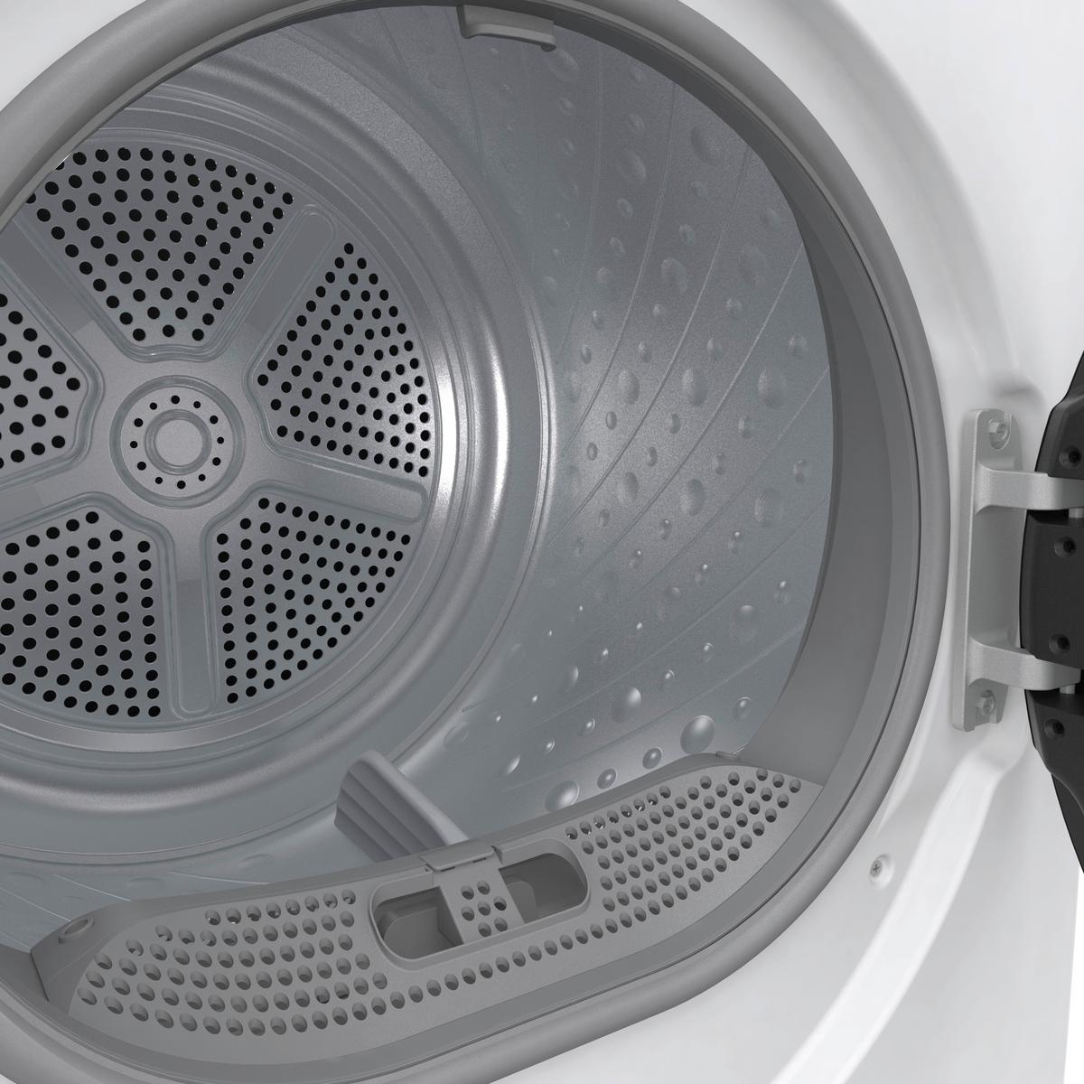 Wärmepumpentrockner D2HNE9D/AT Füllmenge ca. 9 kg, EEKL: D - Weiß, Basics, Kunststoff/Metall (59,5/84,5/64cm) - Gorenje