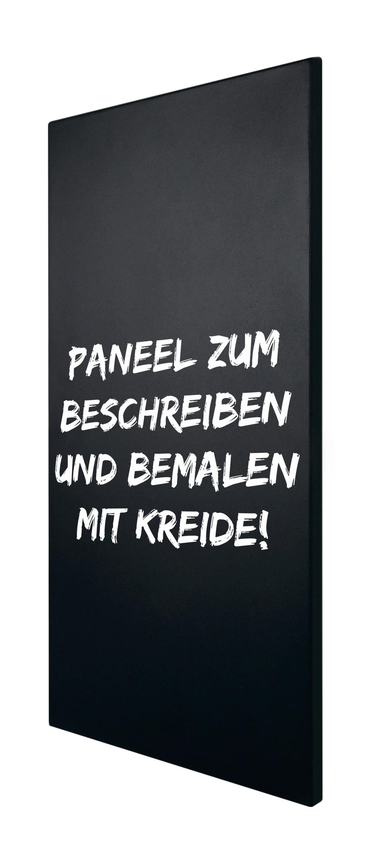 Infrarot-Heizpaneel 4402010201996 Design M - Schwarz, Basics, Kunststoff/Metall (100/59,5/3,3cm)