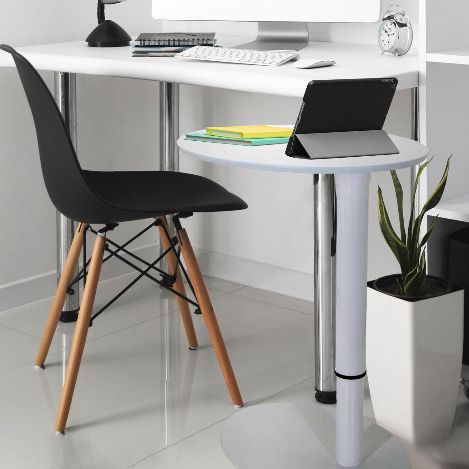 Beistelltisch Stand IIi höhenverstellbar Weiß - Weiß, Basics, Holzwerkstoff/Metall (90/50/64cm) - MID.YOU