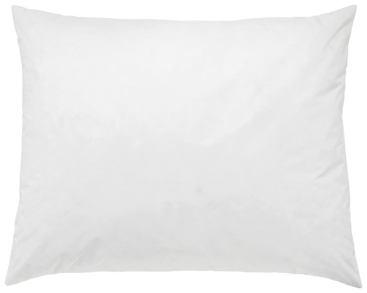 VANKÚŠ POD HLAVU Henri, 70/90cm, biela - biela, textil (70/90cm) - Modern Living