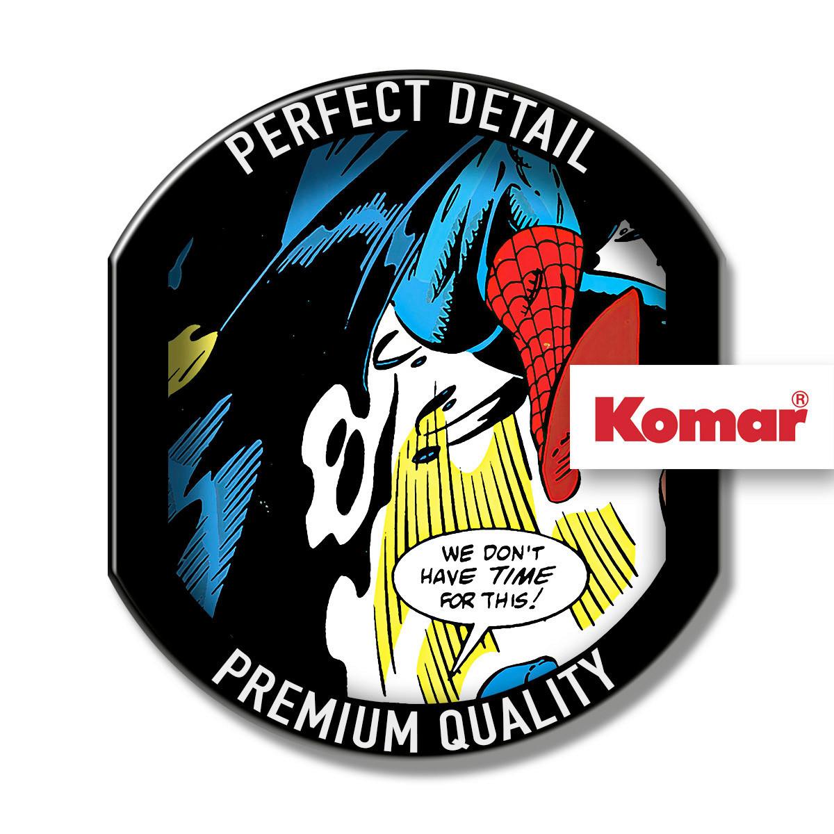 Fototapete Spider-Man Retro Comic - Multicolor, Trend, Textil (100/200cm)