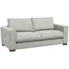 Schlafsofa Texas Hellgrau Webstoff, B: 203 Cm - Dunkelbraun/Hellgrau, Design, Textil (203/85/99cm) - MID.YOU