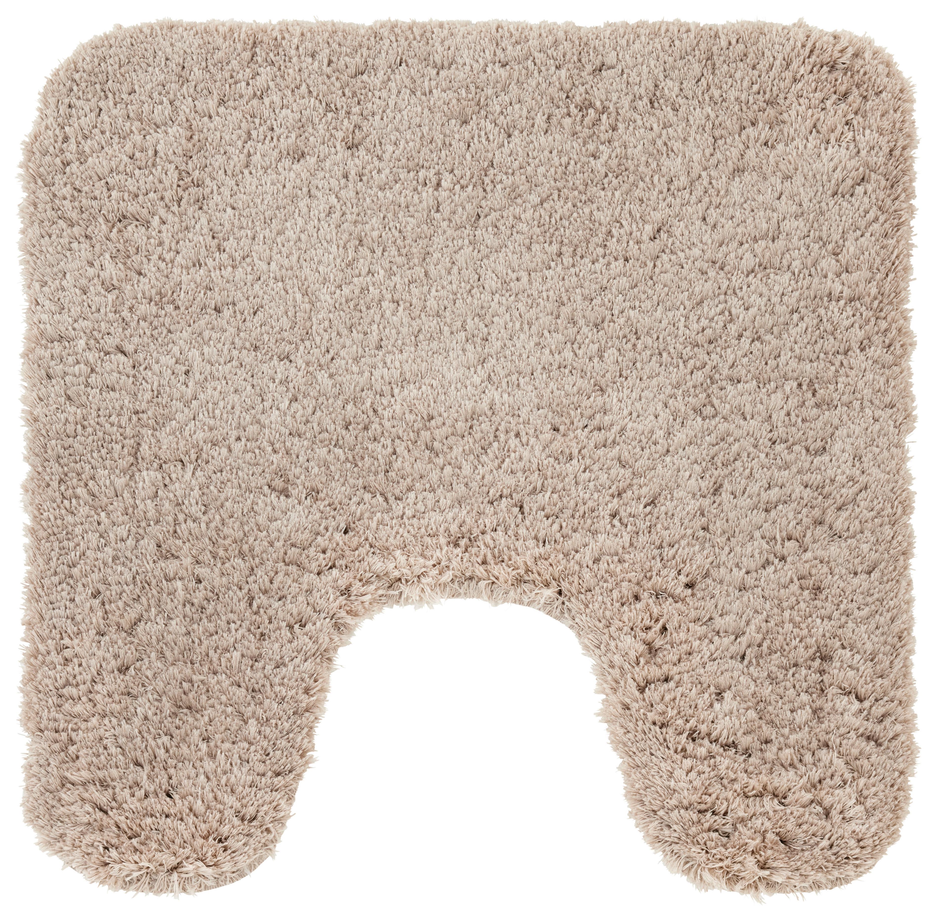 WC předložka Chris, 50/50cm, kámen - šedohnědá, textil (50/50cm) - Premium Living