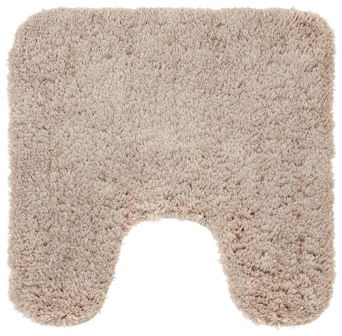 WC predložka Chris, 50/50cm, kameň - taupe, textil (50/50cm) - Premium Living