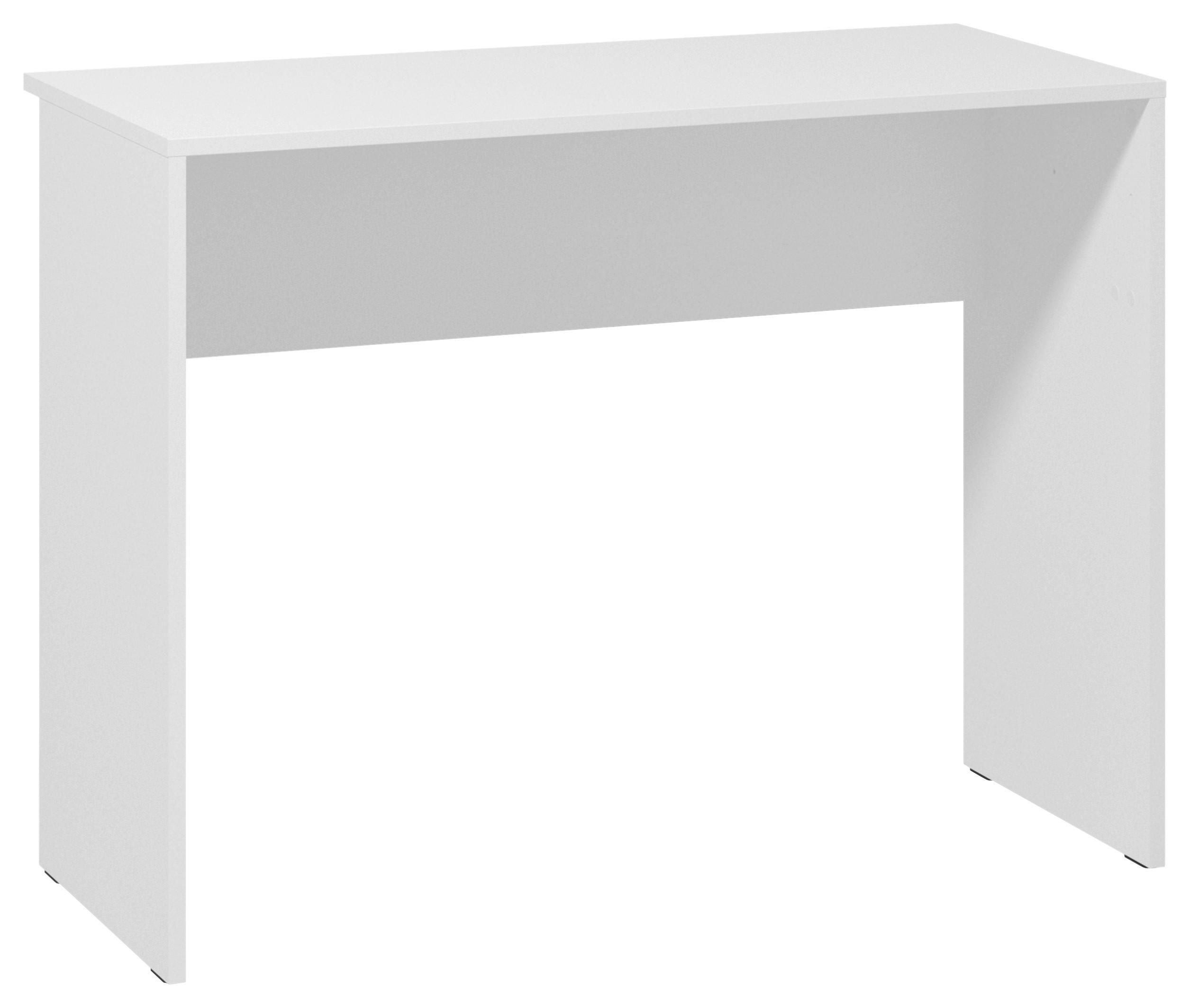 PÍSACÍ STÔL DIOFANT - biela, Modern, kompozitné drevo (98/45/74cm) - Based