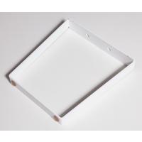 Bankgestell Stahl Weiß BxH: 40x42 cm, V-Form - Weiß, Basics, Metall (40/42cm)