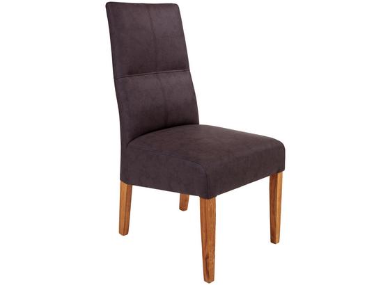Stuhl Silba - Eichefarben/Braun, KONVENTIONELL, Holz/Textil (47/99/58cm) Stuhl Silba - Eichefarben/Braun, KONVENTIONELL, Holz/Textil (47/99/58cm)